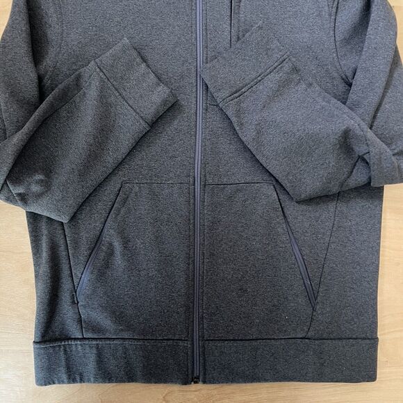 Lululemon City Sweat Zip Hoodie Small Gray Hooded Utility Athleisure Workout - Picture 4 of 8